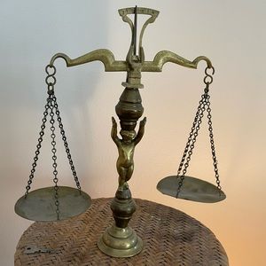 Vintage balance scale